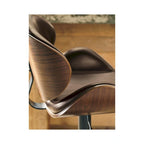 Tabouret de bar pivotant réglable en similicuir marron — Unité