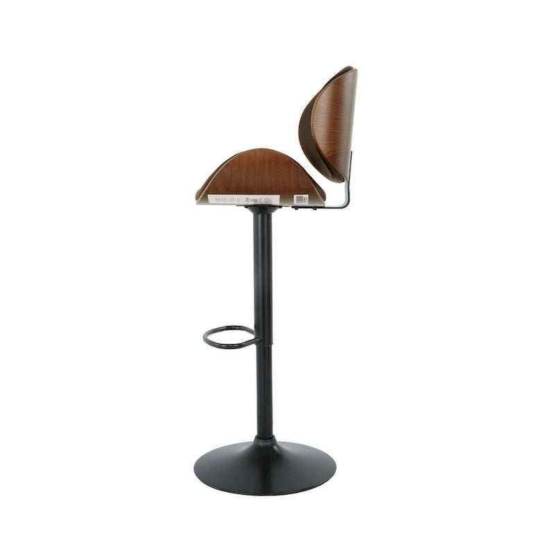 Tabouret de bar pivotant réglable en similicuir marron — Unité