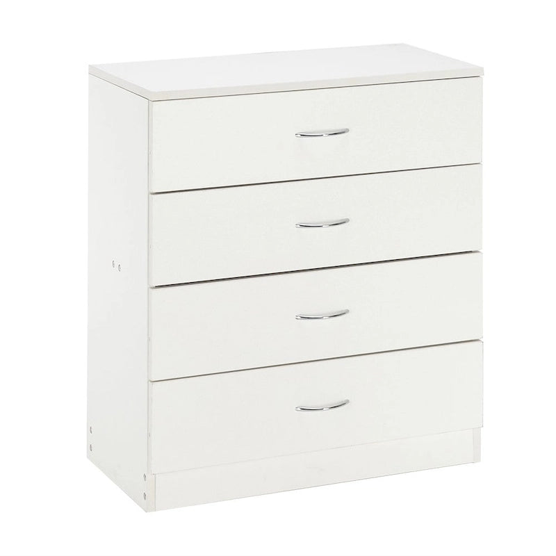 Commode 4 tiroirs noire / blanche