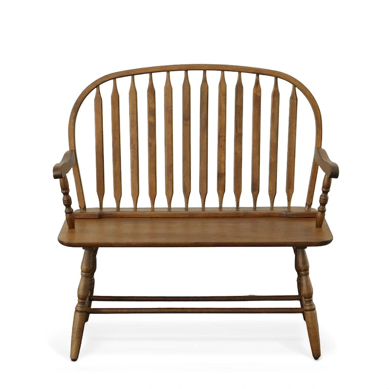 Banc Windsor — Chêne américain / Orme | Monoplace