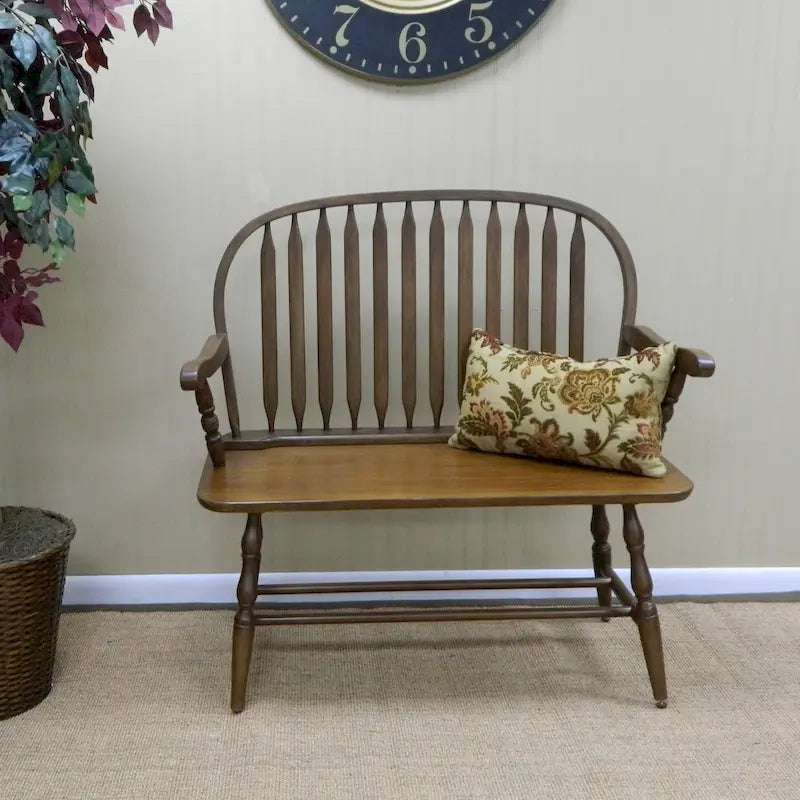 Banc Windsor — Chêne américain / Orme | Monoplace