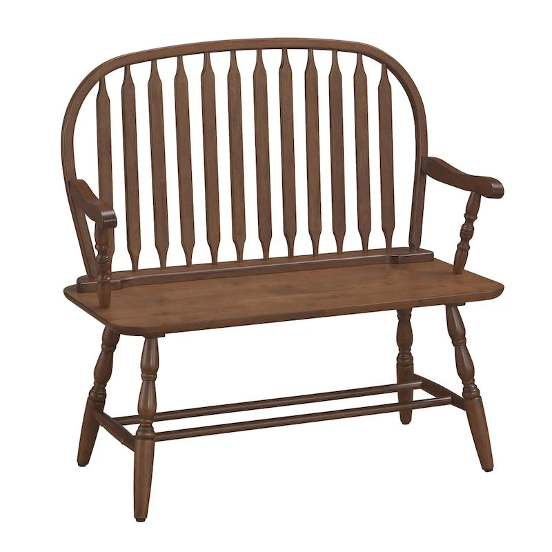 Banc Windsor — Chêne américain / Orme | Monoplace