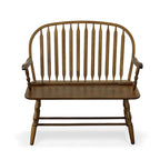 Banc Windsor — Chêne américain / Orme | Monoplace