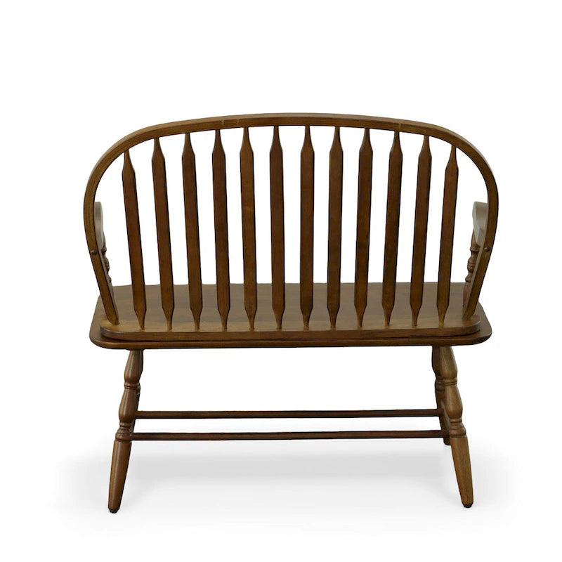 Banc Windsor — Chêne américain / Orme | Monoplace