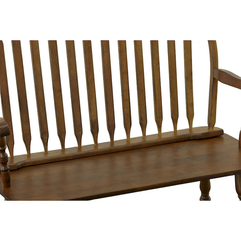 Banc Windsor — Chêne américain / Orme | Monoplace