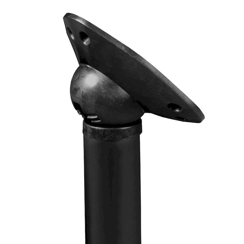 Table carrée pliante de 76 cm — Gris/Noir | Noyer Mocha | Érable | Acajou, 4 places