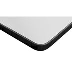 Table carrée pliante de 76 cm — Gris/Noir | Noyer Mocha | Érable | Acajou, 4 places