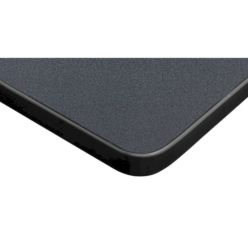 Table carrée pliante de 76 cm — Gris/Noir | Noyer Mocha | Érable | Acajou, 4 places