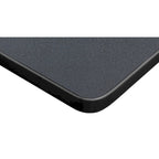 Table carrée pliante de 76 cm — Gris/Noir | Noyer Mocha | Érable | Acajou, 4 places