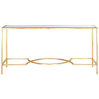 Console dorée – 1 personne, Entrée / D'appoint, Cadre droit