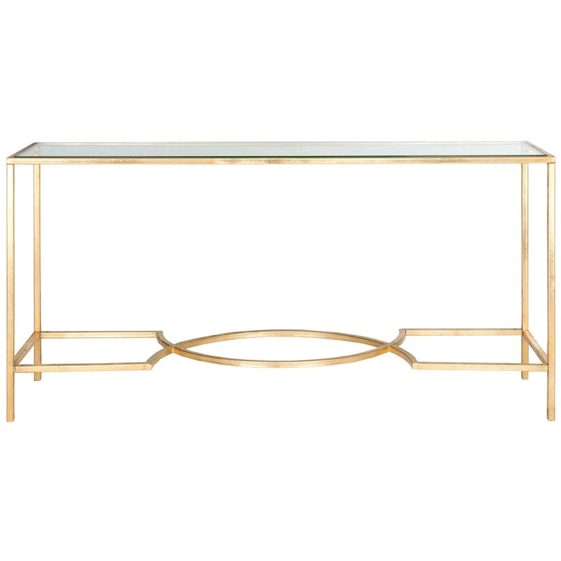 Console dorée – 1 personne, Entrée / D'appoint, Cadre droit