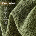 Canapé modulable en forme de L avec méridienne — Camel / Blanc / Vert velours / Gris peluche / Beige peluche / Noir peluche — 2 pièces
