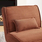 Fauteuil d'appoint sans accoudoirs, lot de 2 — Revêtement en polyester, plusieurs coloris disponibles