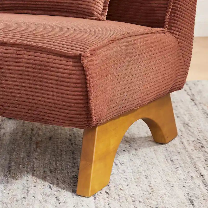 Fauteuil d'appoint sans accoudoirs, lot de 2 — Revêtement en polyester, plusieurs coloris disponibles
