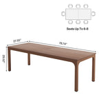 Table de conférence rectangulaire 8 à 12 places, blanche / chêne / marron / noire — pieds standards ou en X, lot de 2