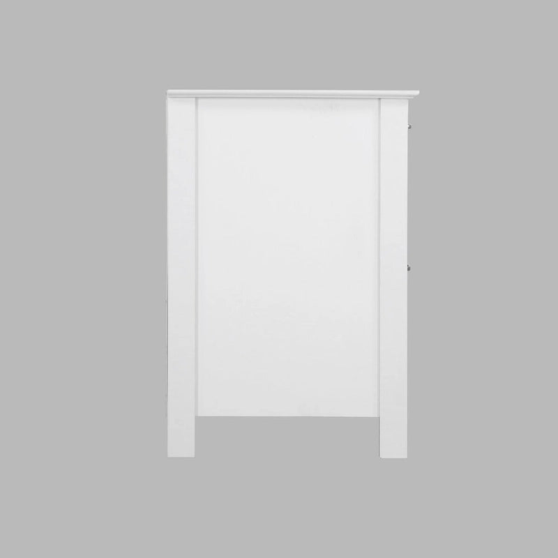 Classeur blanc à 2 tiroirs, format légal — Style ferme, 1 unité