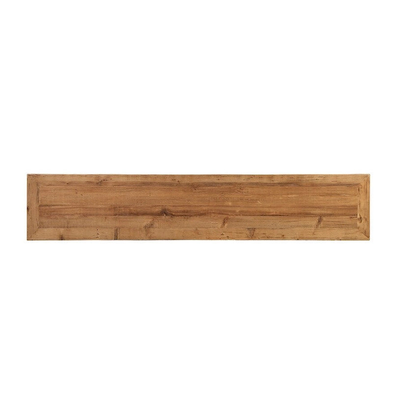 Bahut 4 portes marron – Bois d'orme recyclé, 4 places assises